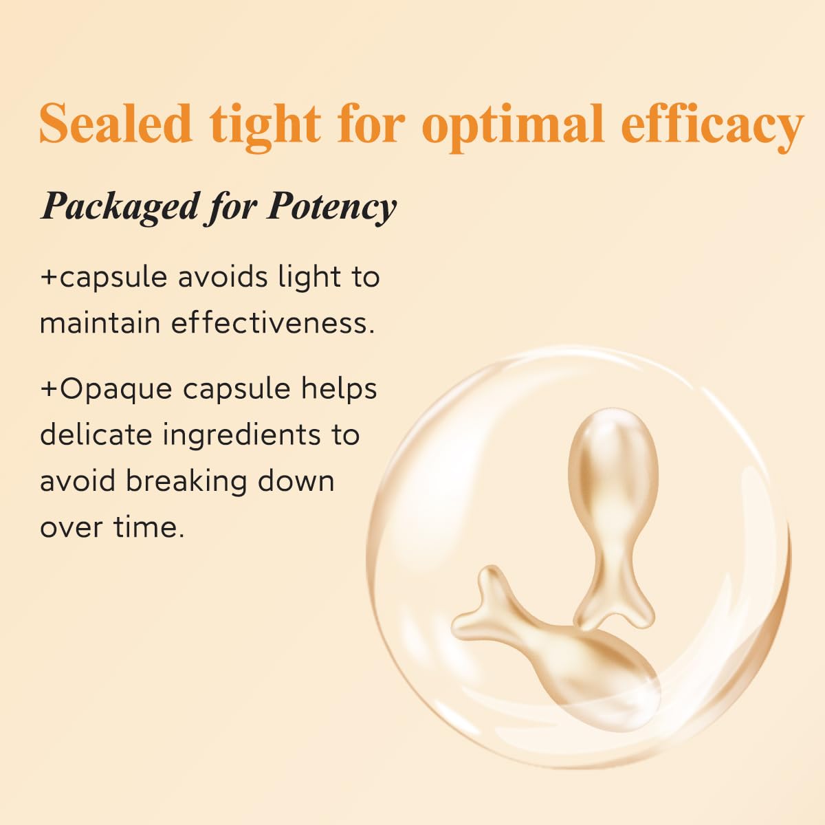 HKH Vitamin C Serum closeup showing lightweight texture and absorption