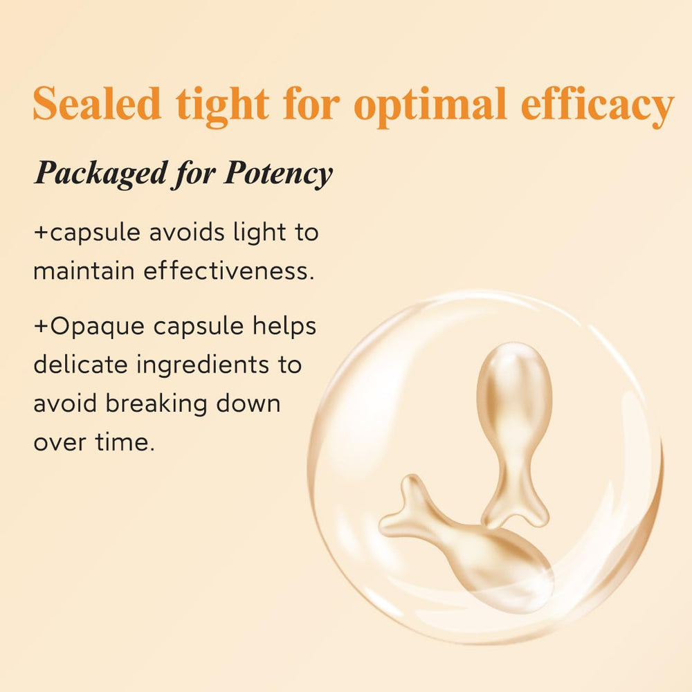 HKH Vitamin C Serum closeup showing lightweight texture and absorption