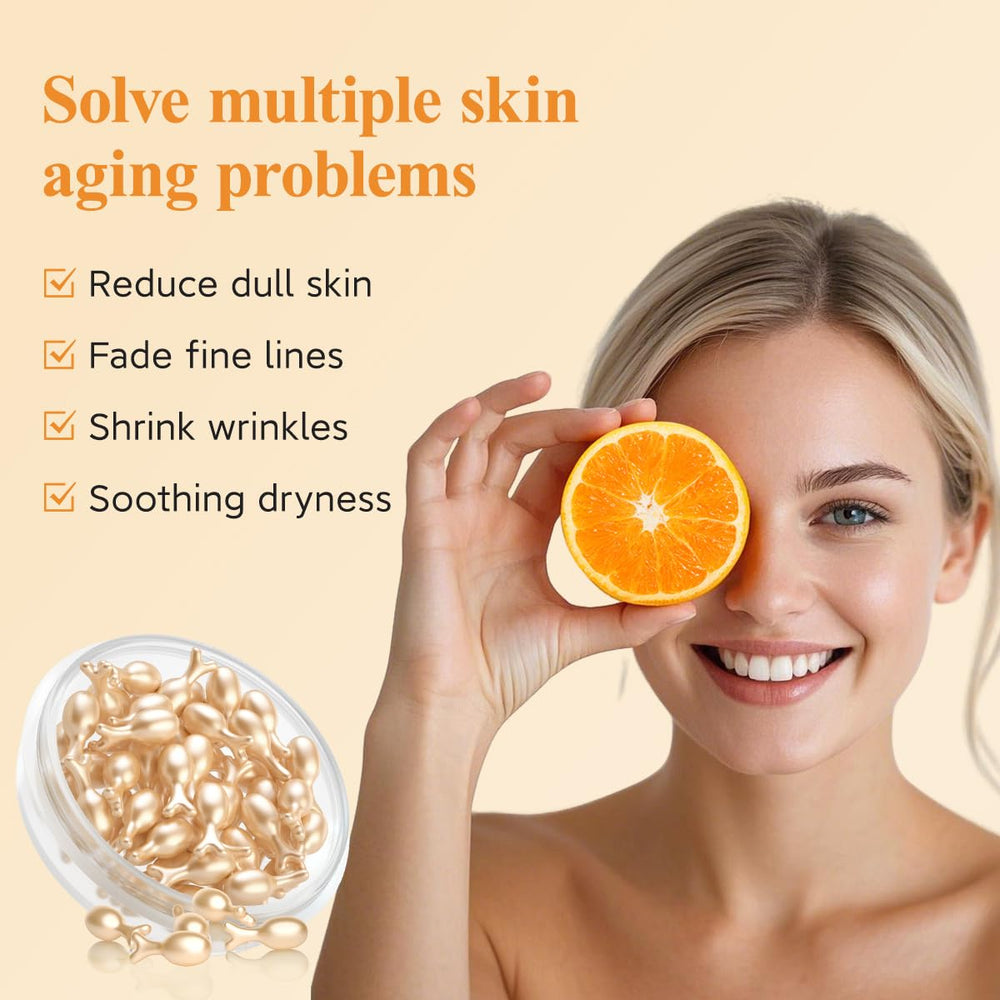 HKH Vitamin C Super Serum capsules-packaging shows travel-friendly design