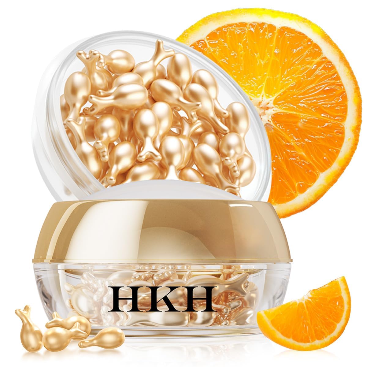 HKH Vitamin C Super Serum bottle closeup for glowing skin routine