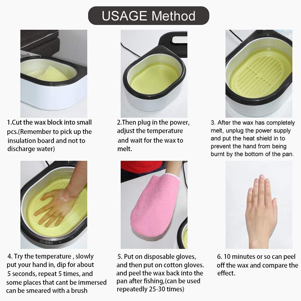 HLead paraffin wax machine touchscreen panel for easy temperature and timer adjustments