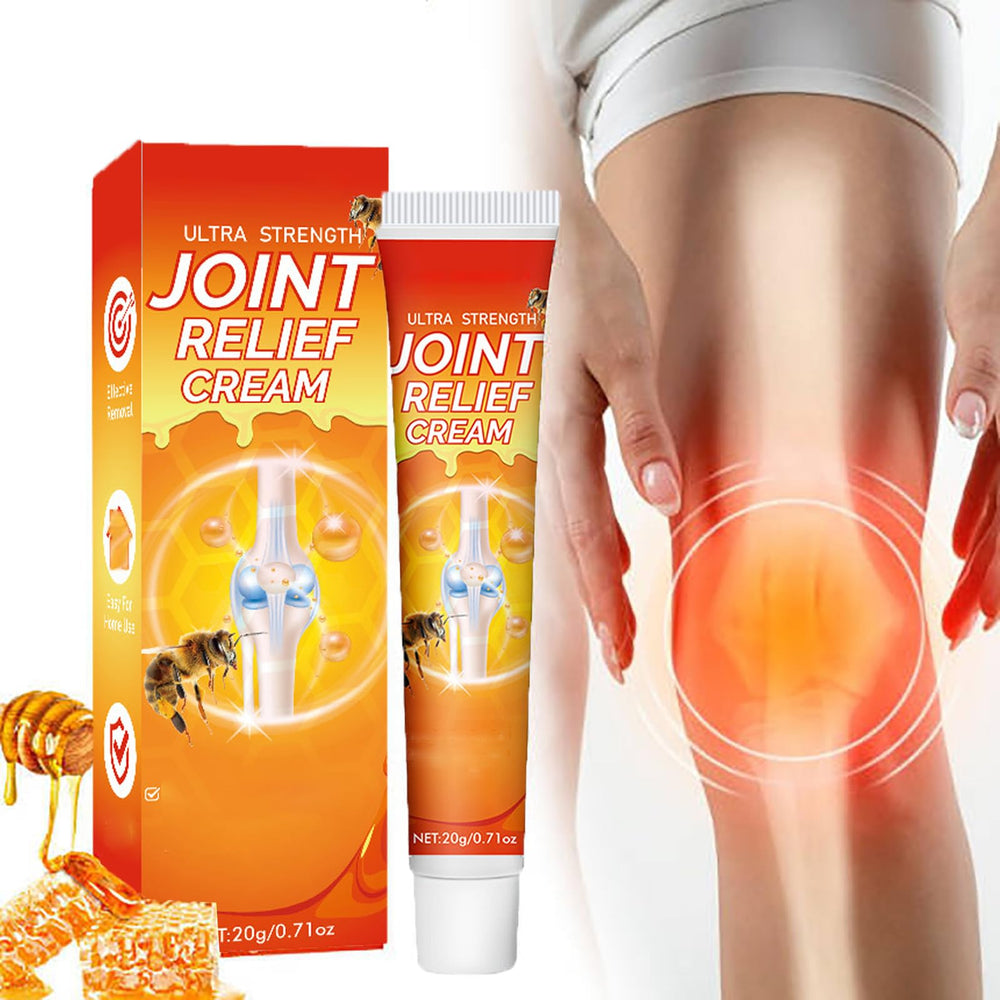 Hlonns Bee Venom Bone Gel closeup emphasizes skin moisturizing and cooling sensation.