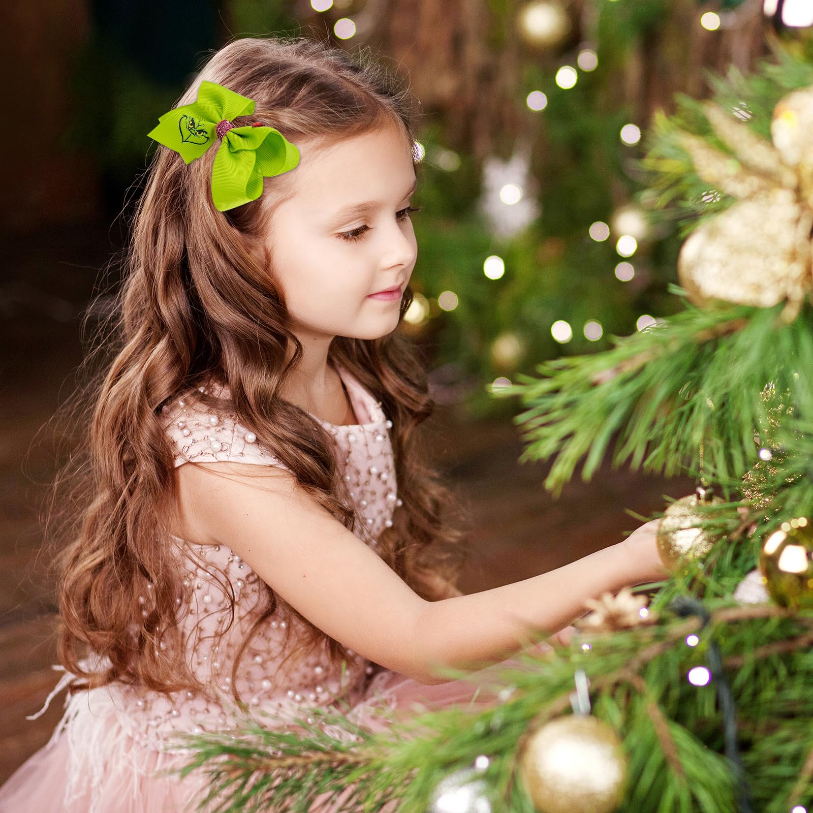 HNMEILI holiday style bow complements outfits for women and girls