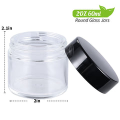 11 Hoa Kinh airtight glass jar cap closeup demonstrates secure, spill-resistant design for travel.