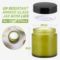 11 Hoa Kinh airtight glass jar cap demonstrates leak proof design for lotions