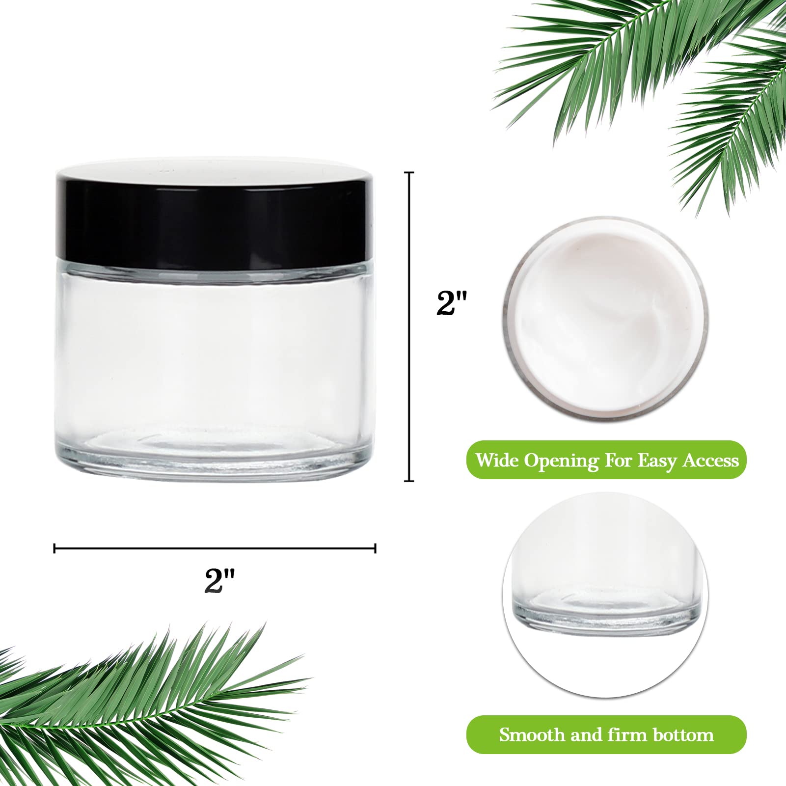 11 Hoa Kinh portable 2oz jar fits in bags for travel cosmetics