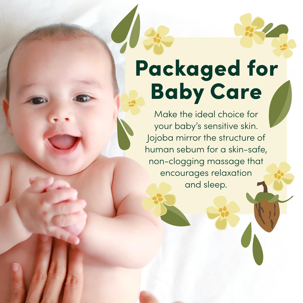 HobaCare jojoba oil for beard and hair care and moisture