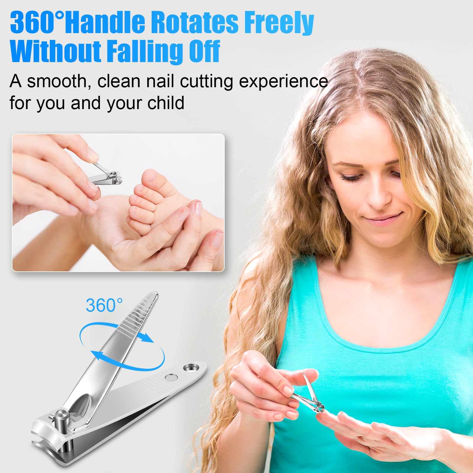 HOFASON ergonomic grip design provides comfortable control during trimming