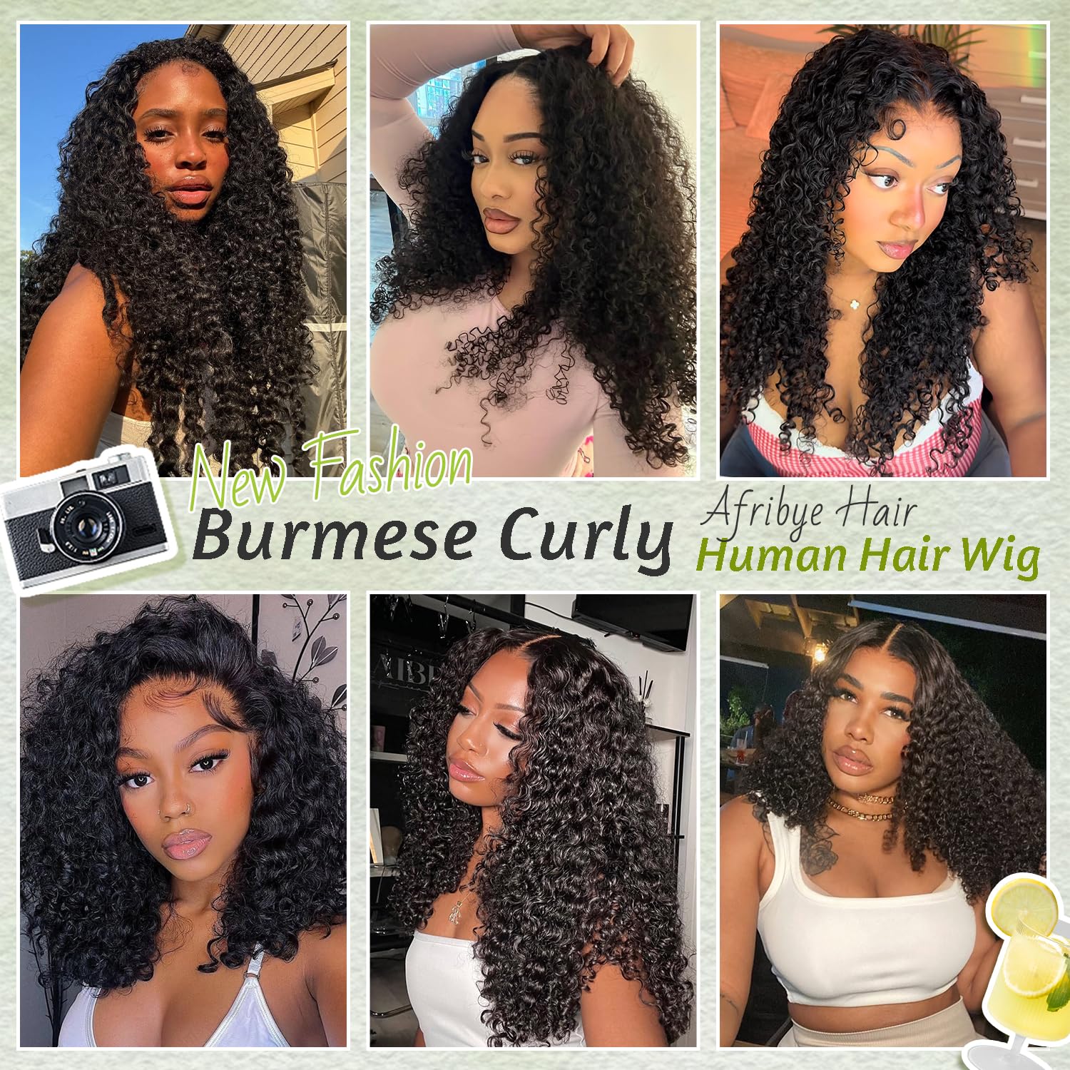 Hogu pre-plucked lace wig with baby hairs for natural hairline.