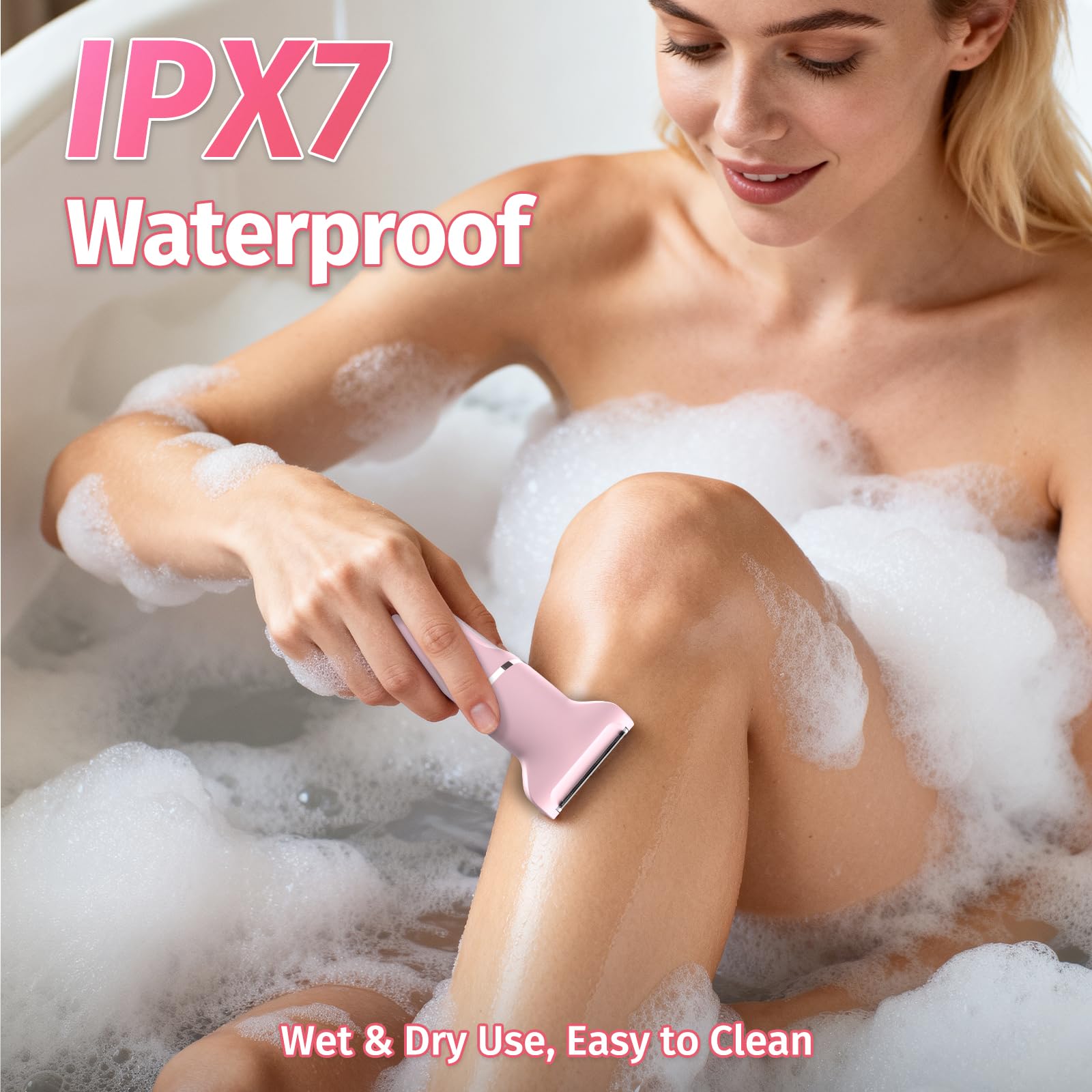 HOHOLE bikini line guards illustrate safe length options with adjustable guards.