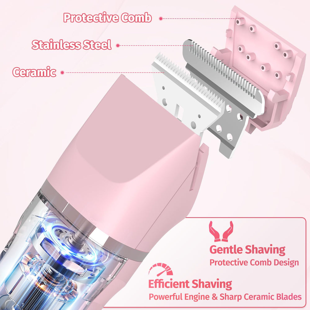 HOHOLE IPX7 waterproof design highlights easy rinse-clean maintenance.