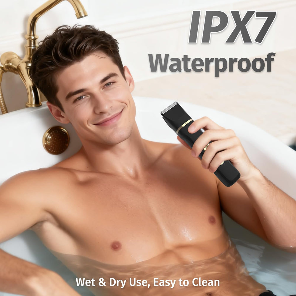 HOHOLE IPX7 Waterproof design image shows shower-ready convenience.