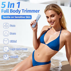 HOHOLE Bikini Trimmer 5in1 nose-hair-trimmer keeps nasal hairs neat and comfortable.
