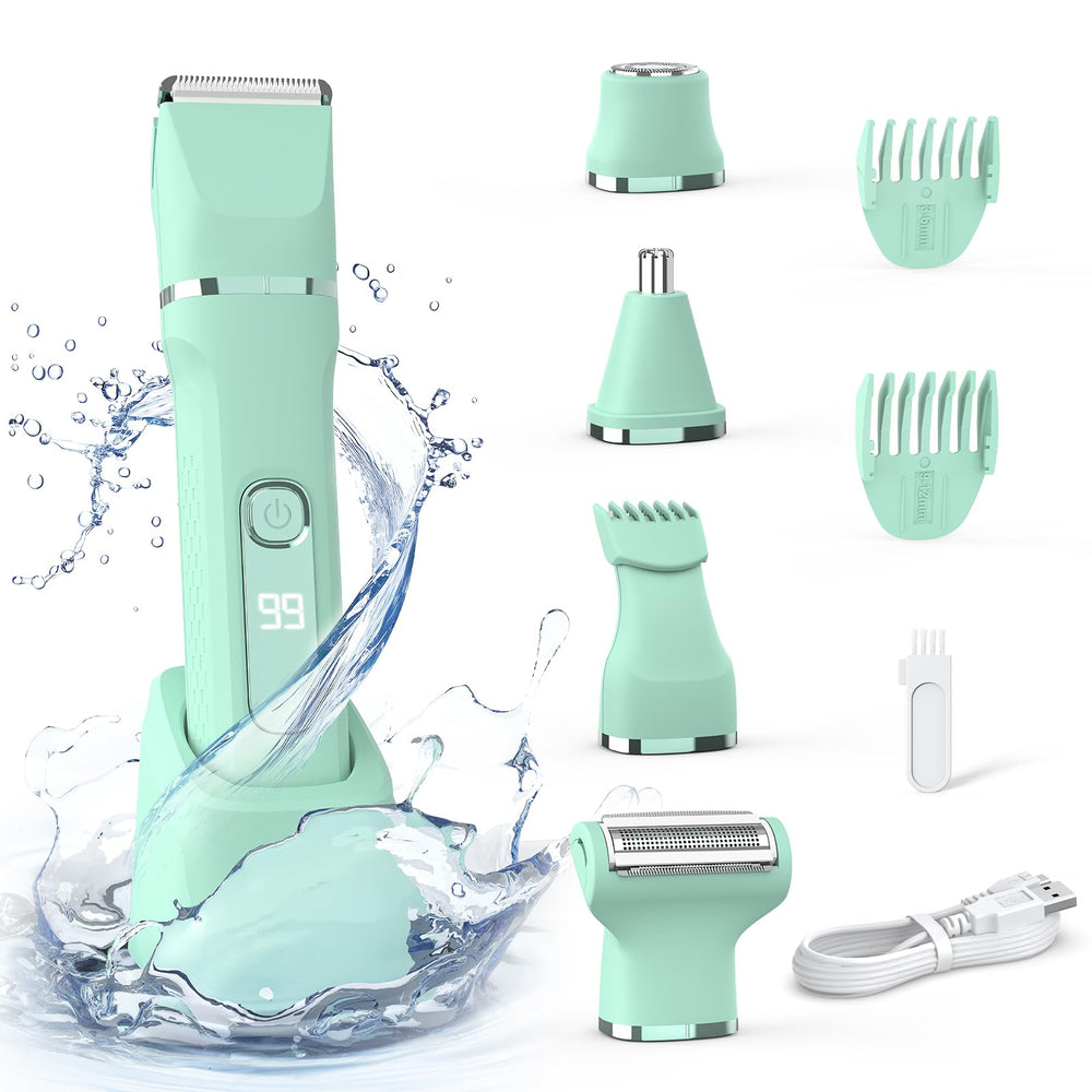 HOHOLE bikini trimmer travel-compact design fits in a bag