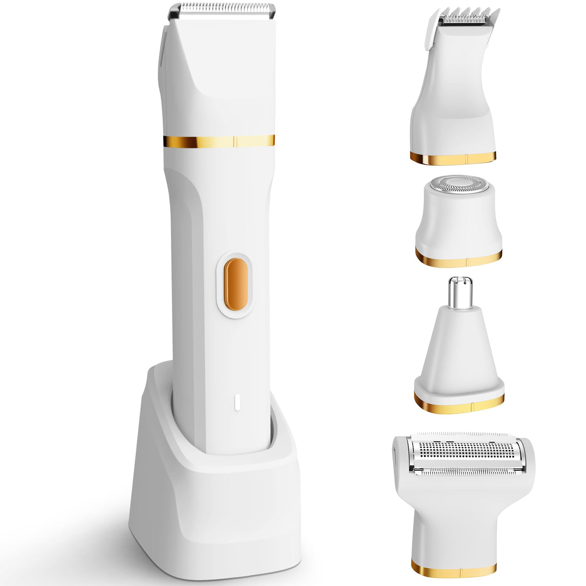 HOHOLE Bikini Trimmer IPX7 waterproof close-up for easy wet trimming.