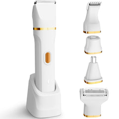 HOHOLE Bikini Trimmer IPX7 waterproof close-up for easy wet trimming.