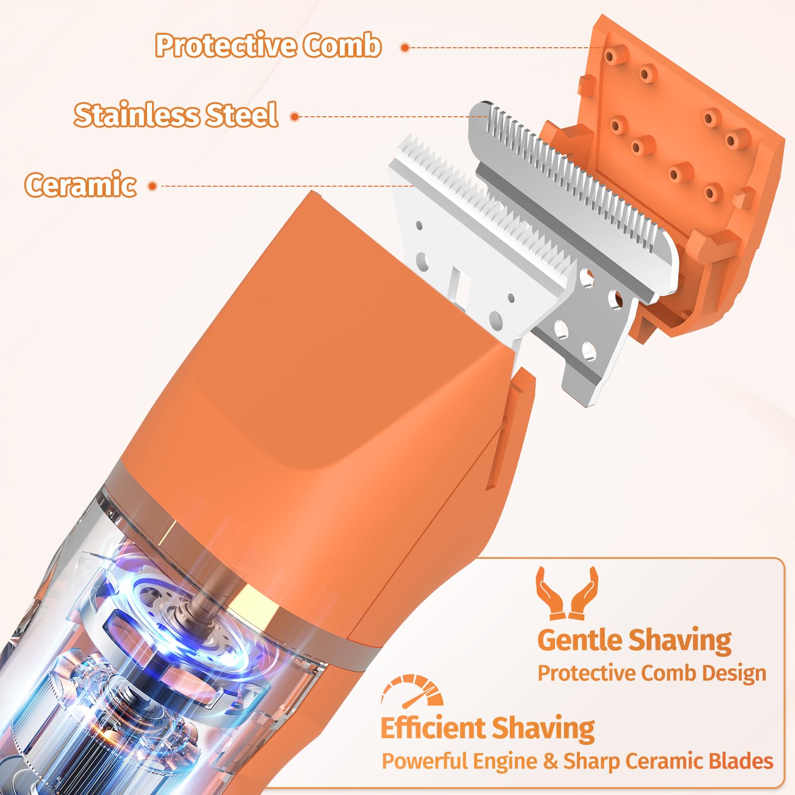 HOHOLE compact travel design emphasizes pocket-friendly grooming