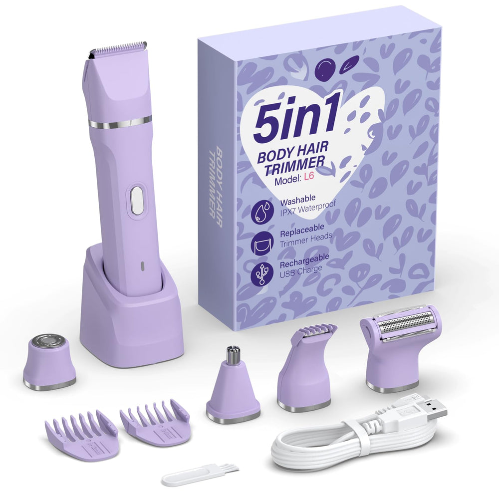 HOHOLE compact-travel-grooming-set makes full-body grooming portable and convenient.