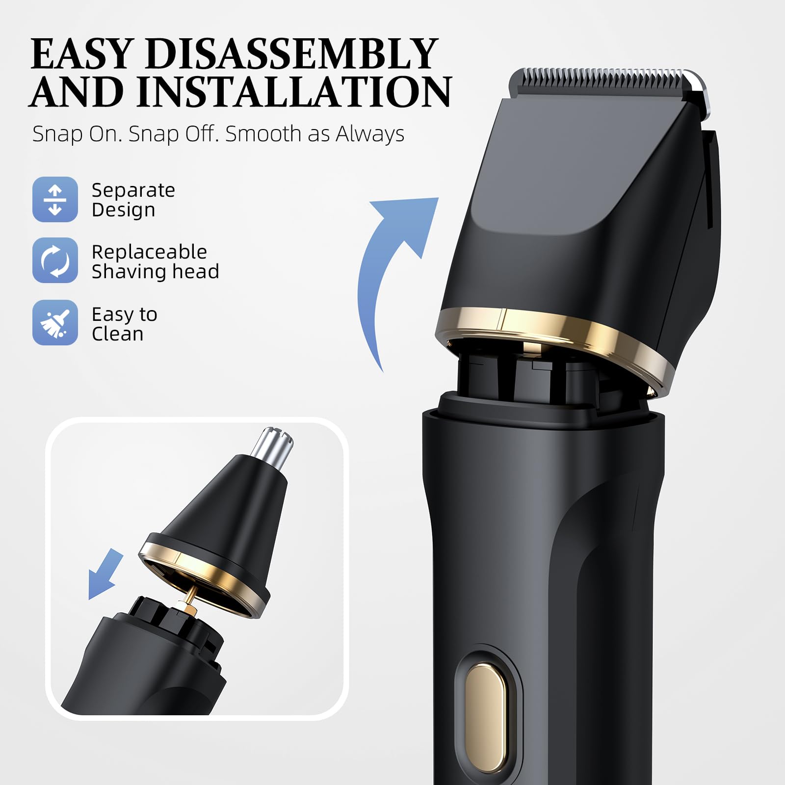 HOHOLE travel dock keeps trimmer charged and organized
