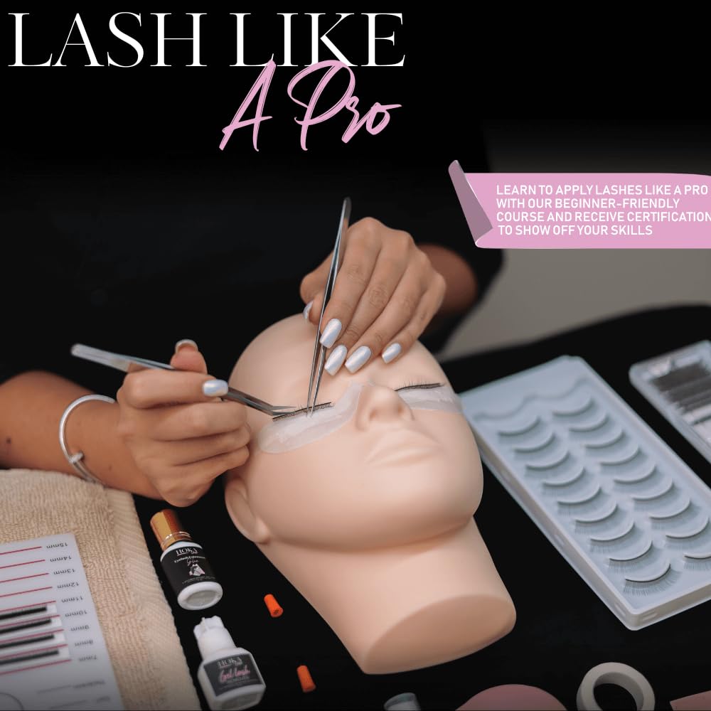 HOKA Lash certification exam and certificate for professional credentials.