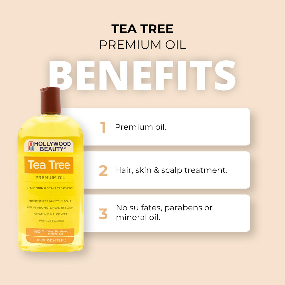 Hollywood Beauty Tea Tree Oil skin body moisturizer for daily care
