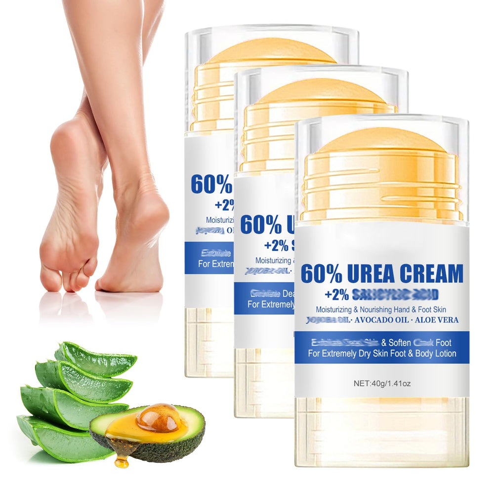 Holyarm 60% Urea Foot Cream packaging close-up emphasizing hydration