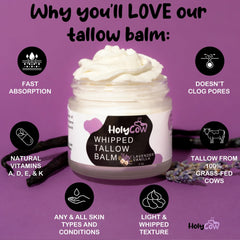 HolyCow tallow-eczema-application moisturizes dry skin without clogging pores.