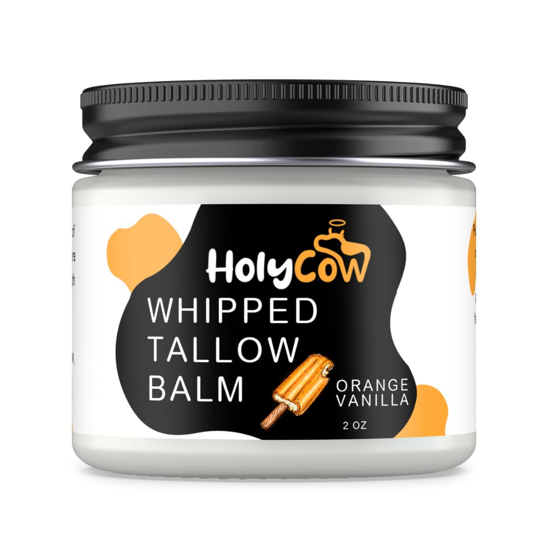 HolyCow multi-use balm for hands and feet in winter scene