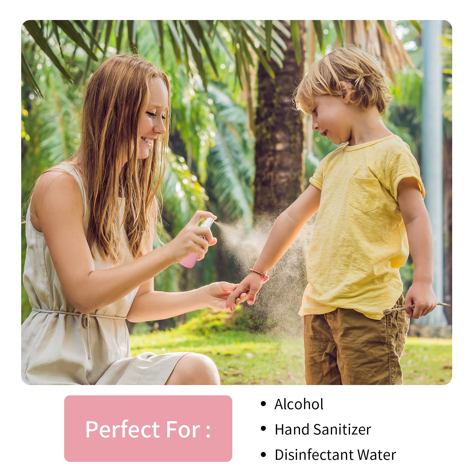 HOMBYS travel-friendly 50ml bottles fit purses and carry-ons for on-the-go use.