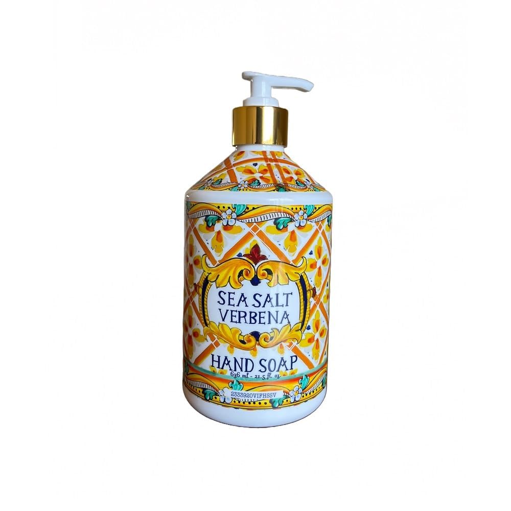 Home and Body Company Villa Flora everyday hand wash near sink.