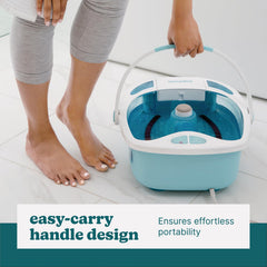 HoMedics Shower Bliss Toe-Touch Control lets you adjust jets and heat hands-free