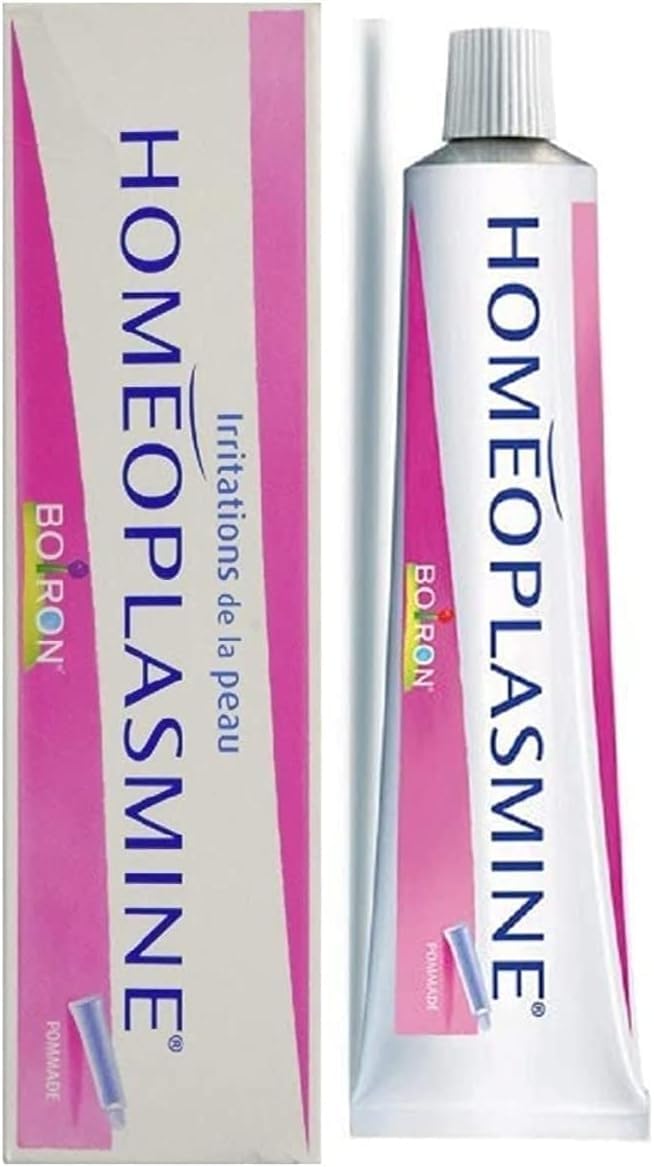 Homeoplasmine XL tube front view for versatile skin and lip care