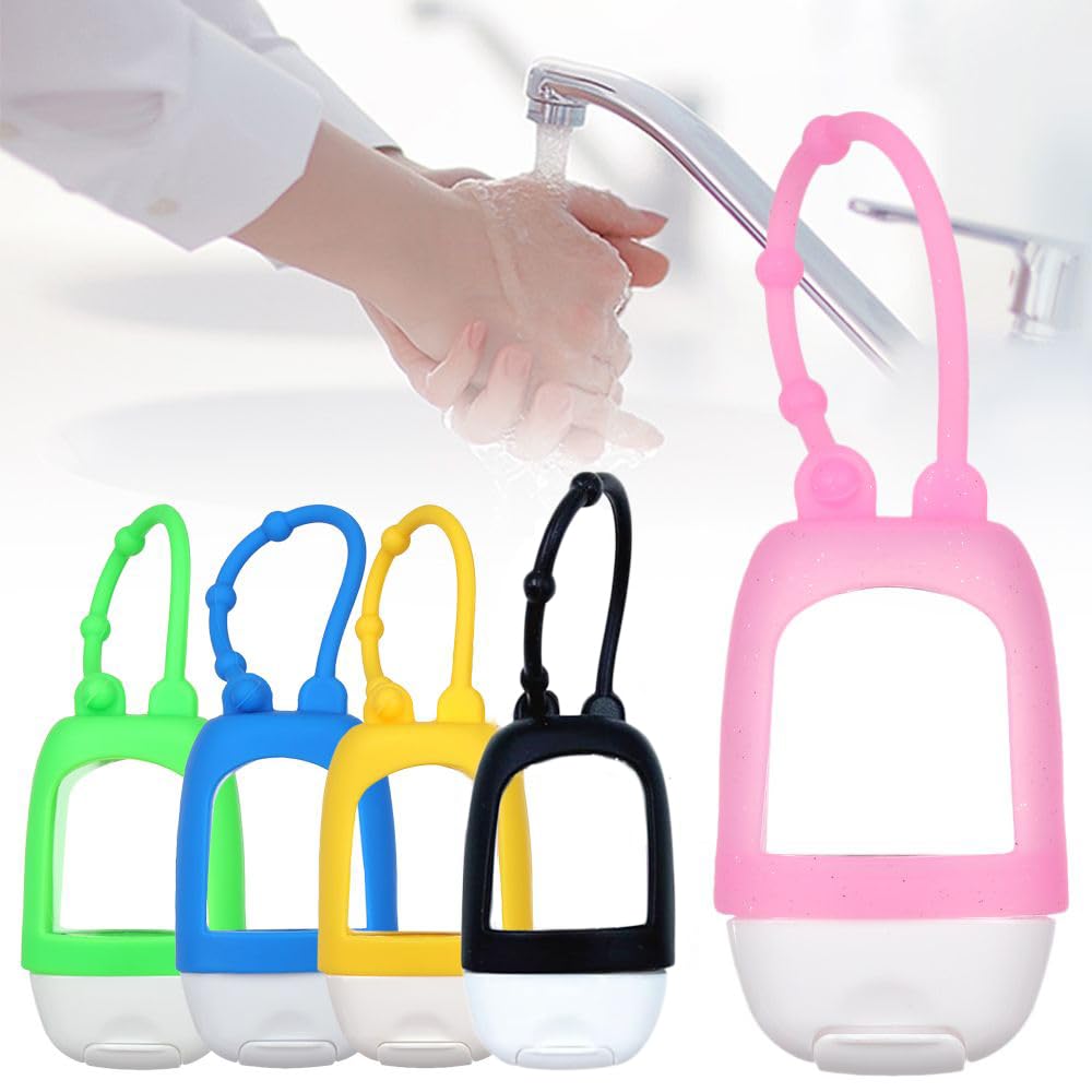 HomeSoGood travel bottles neatly organized together, lightweight packing for busy trips.