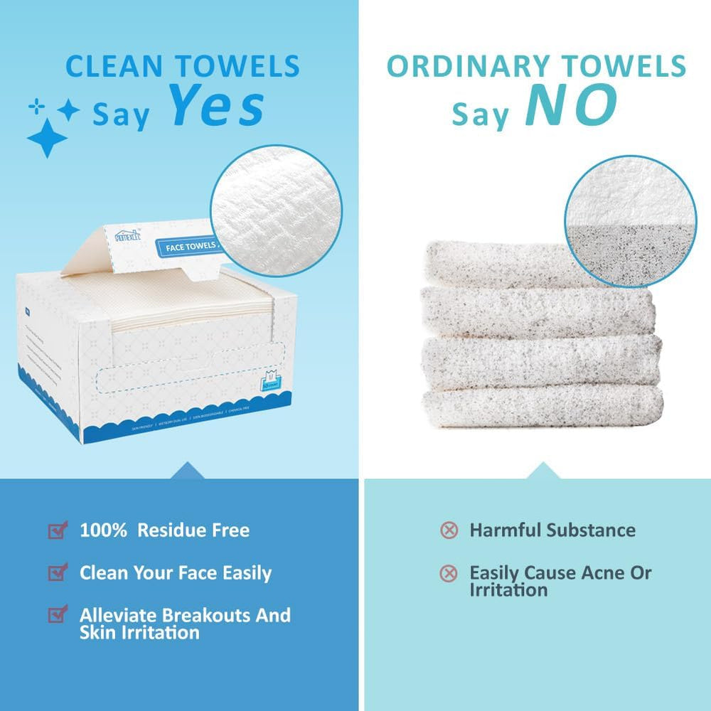 homexcel face towels multi-purpose use for baby care and home tasks