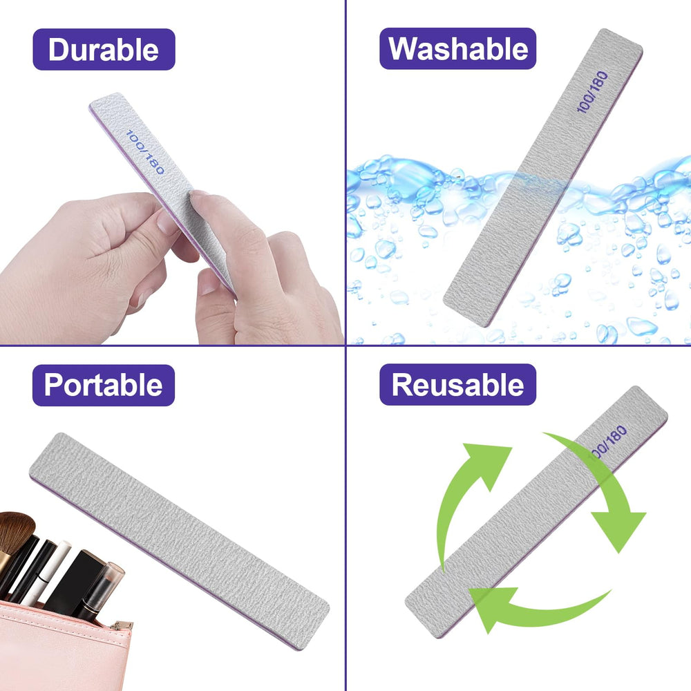 Reusable and washable HomeyEra emery boards keep your toolkit tidy and economical