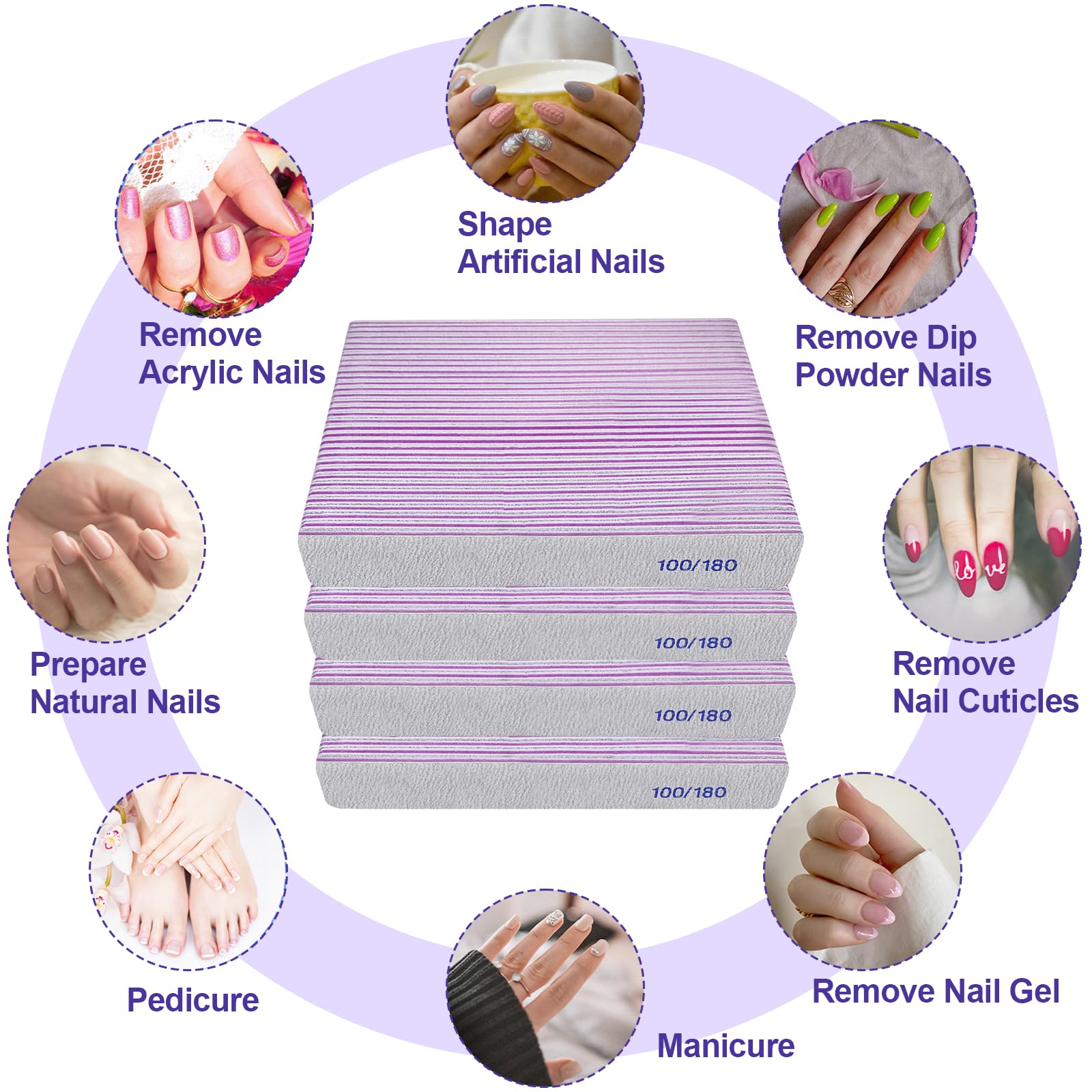 HomeyEra packaging shows quantity and professional-grade performance for nail care kits