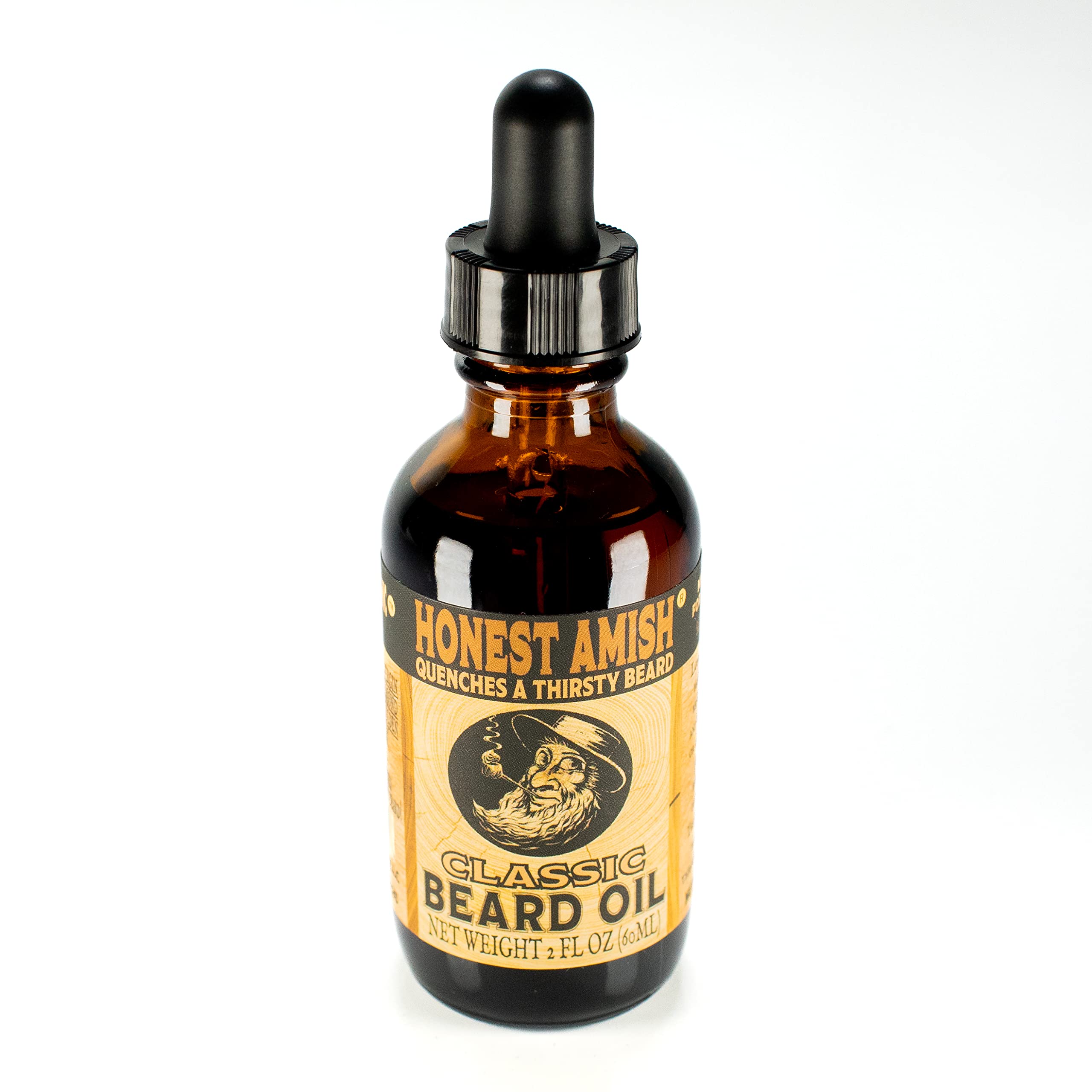 Honest Amish Classic Beard Oil ingredients emphasize natural hydration and skin conditioning.