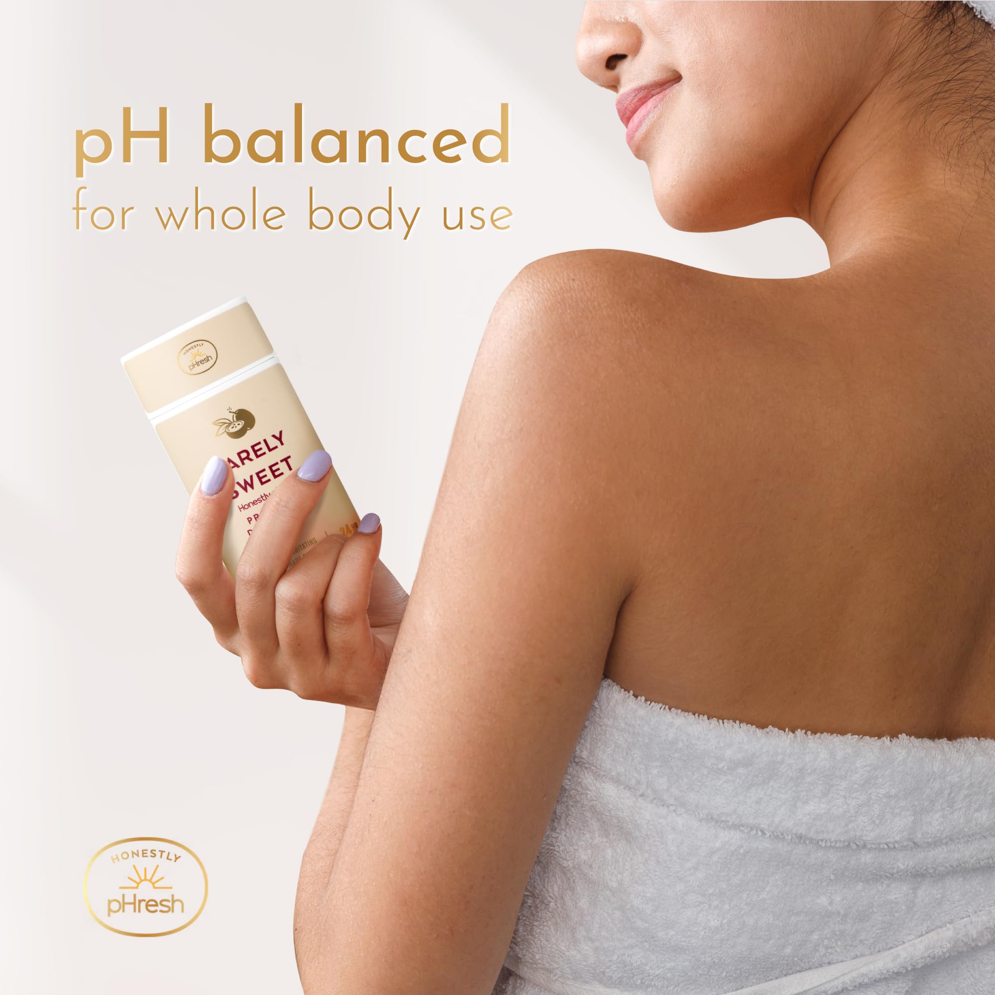 Honestly pHresh 24-hour odor protection supports daily activities with confidence.