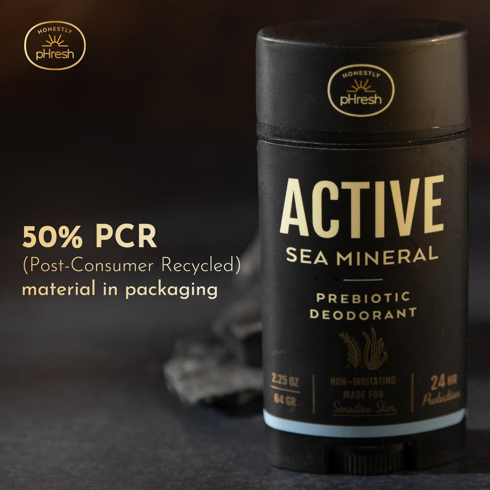 Honestly pHresh all-body-use concept image suggests versatile odor protection for daily wear