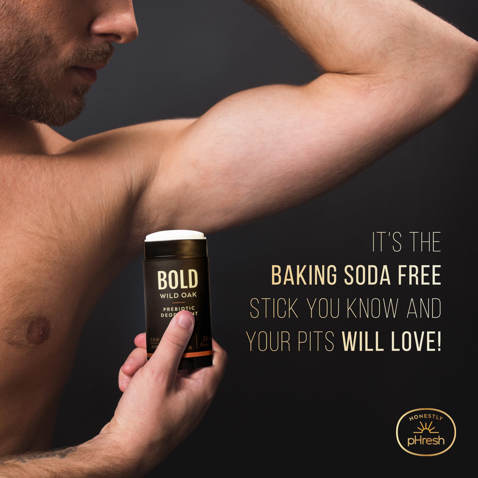 Honestly pHresh aluminum-free formula supports comfortable skin.