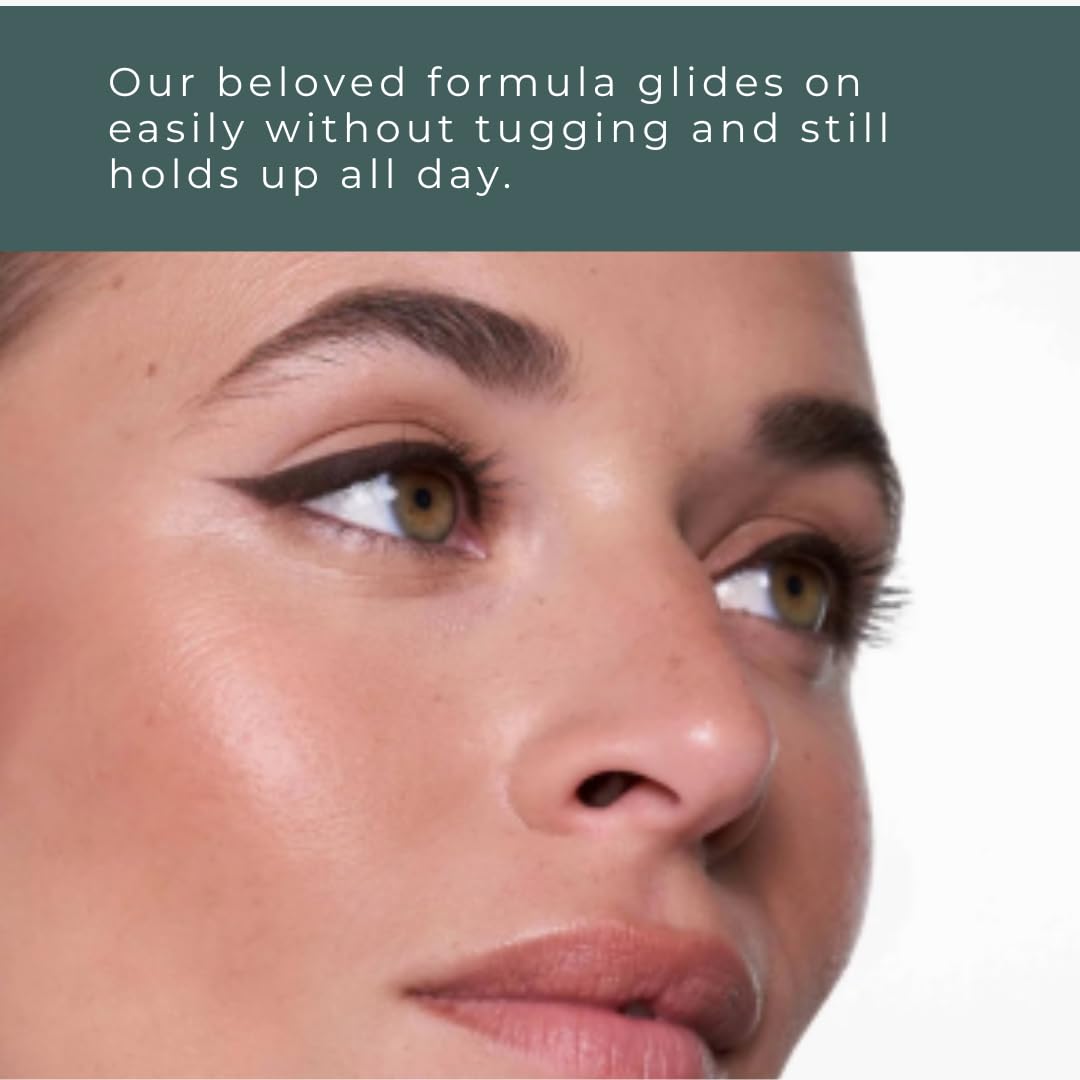 Honeybee Gardens Effortless Eye Liner cruelty-free logo communicates ethical choice