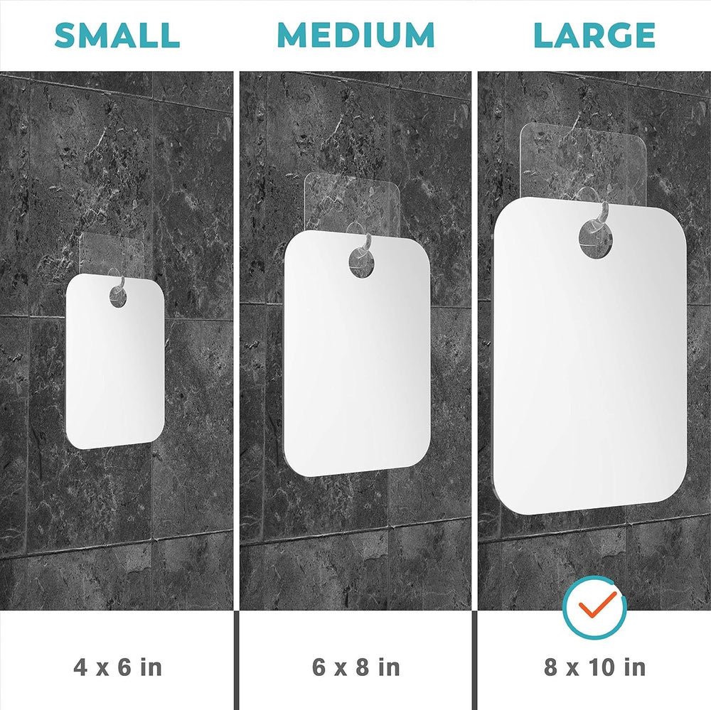 HONEYBULL durable acrylic construction withstands humidity and daily bathroom use.