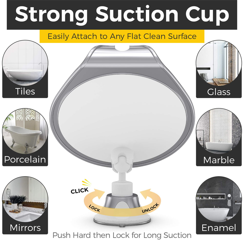 HoneyBULL durable acrylic construction withstands humid bathroom environments