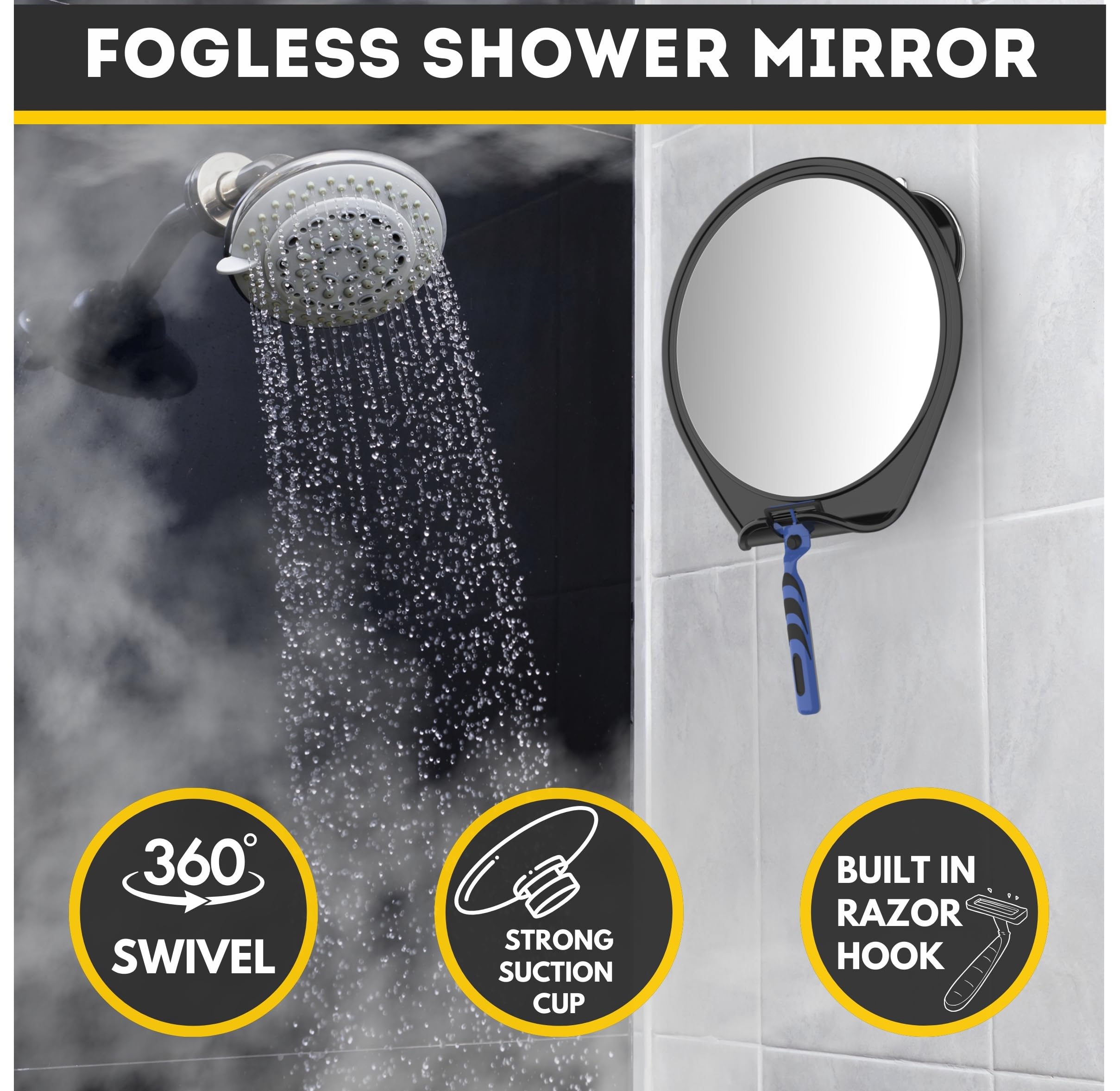 HONEYBULL shatterproof acrylic resists humidity and daily use.