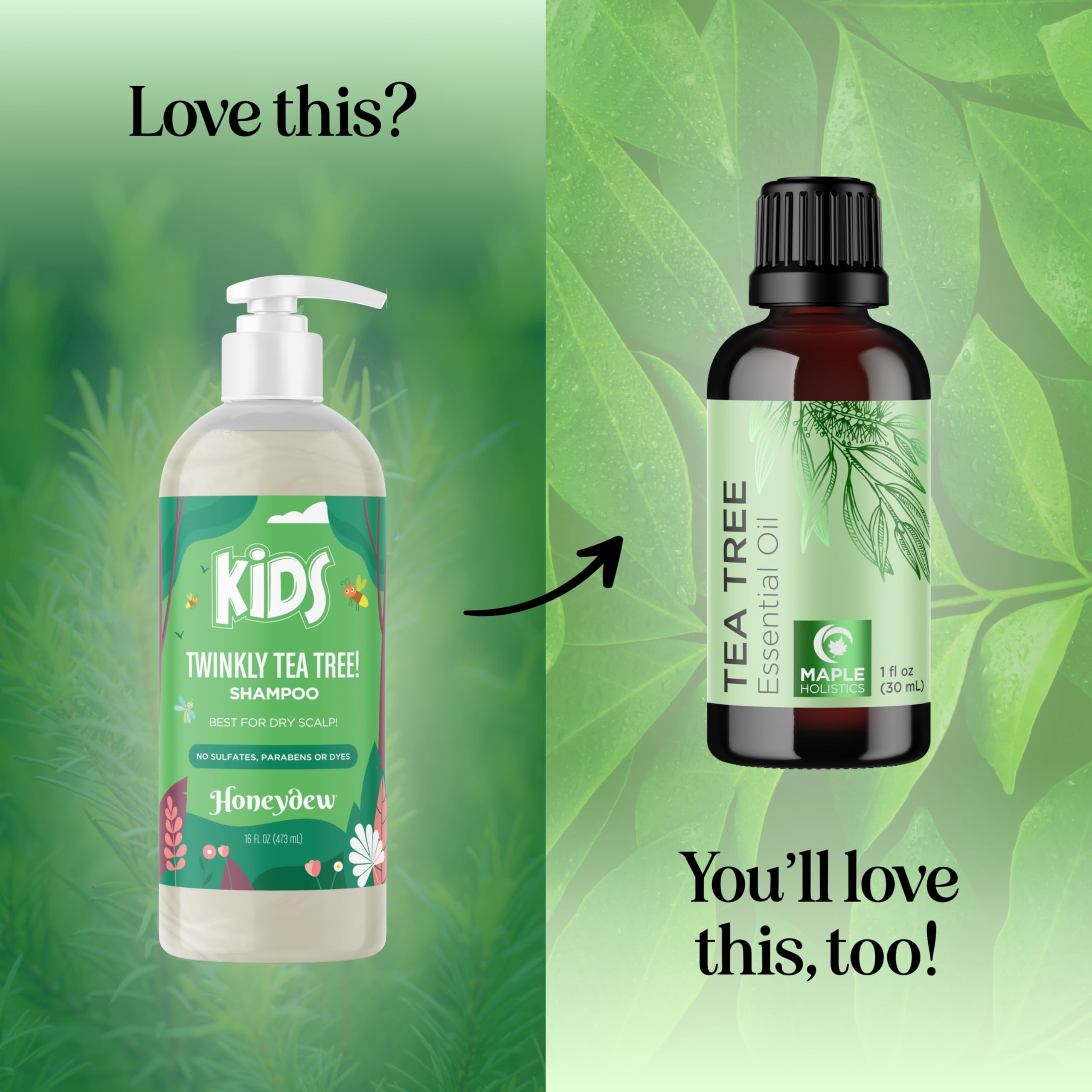 HONEYDEW Kids Shampoo clarifying action targets build-up without harsh ingredients