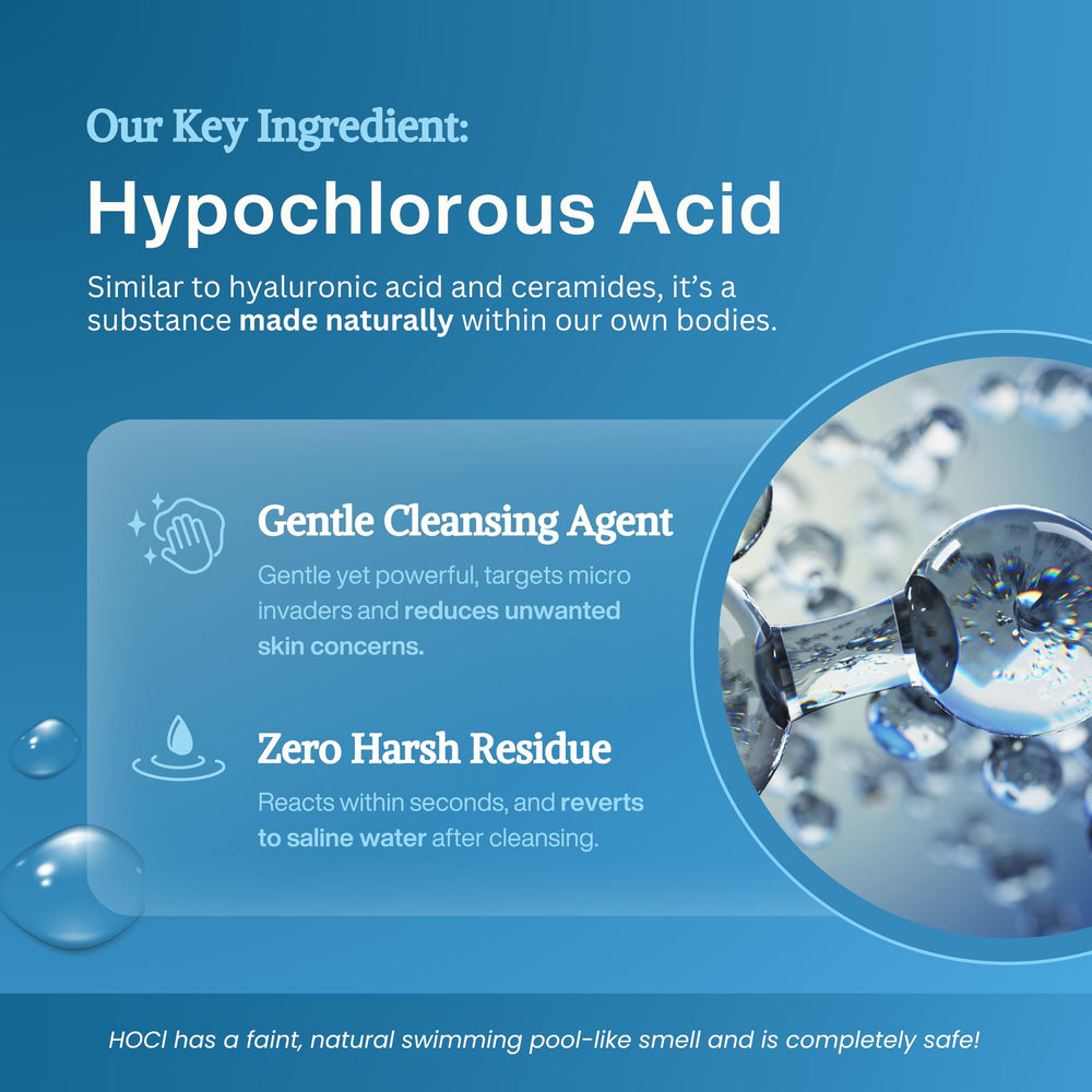 Honeydew Labs HOCl spray recyclable packaging highlights eco-friendly design.