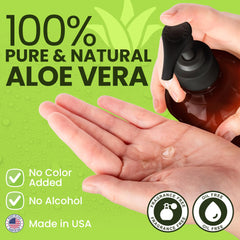 Honeyskin aloe vera gel with manuka honey on natural ingredient display