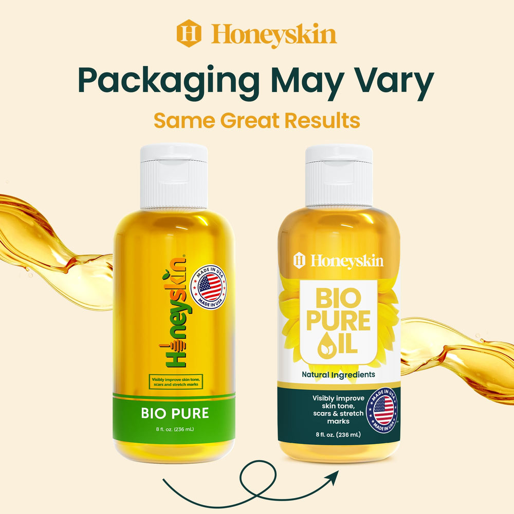Honeyskin Bio Pure Skincare Oil texture is silky and non-greasy