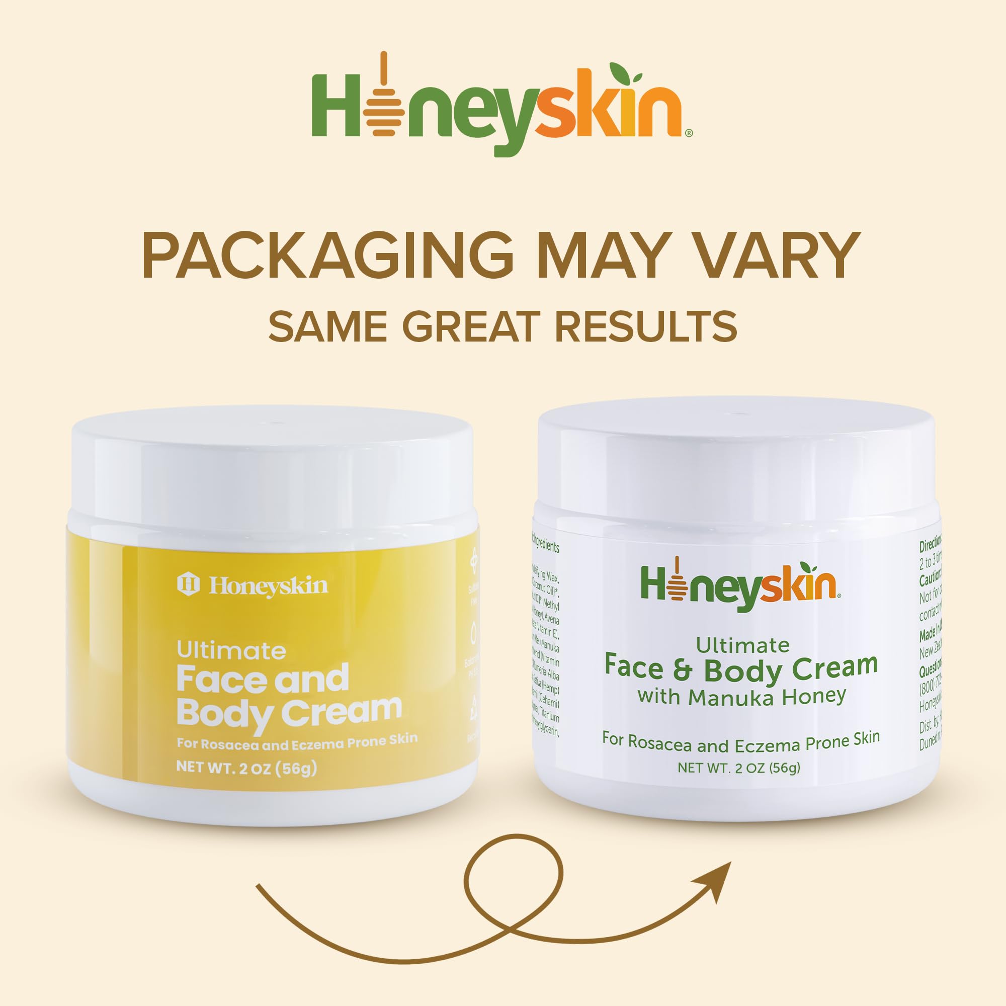Honeyskin Cruelty-free packaging and natural ingredients appeal to gentle skin routines.