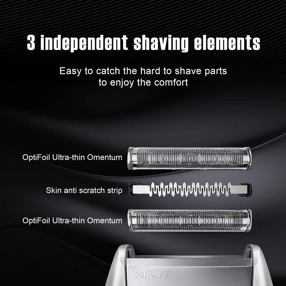 HONGNAL 2-pack replacement head installation view for quick, tool-free fitting.